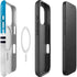 NFL Carolina Panthers White Striped iPhone 16 Pro Magsafe Impact Case